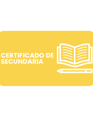 Certificado Secundaria